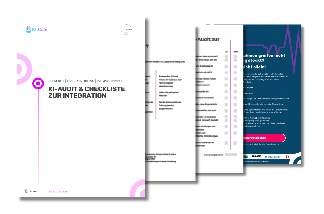 Vorschau KI-Verordnung Checkliste ISO42001 Audit PDF EU AI Act